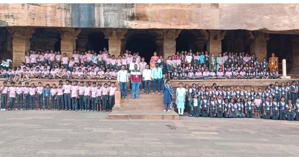 Large Group at Heritage Site